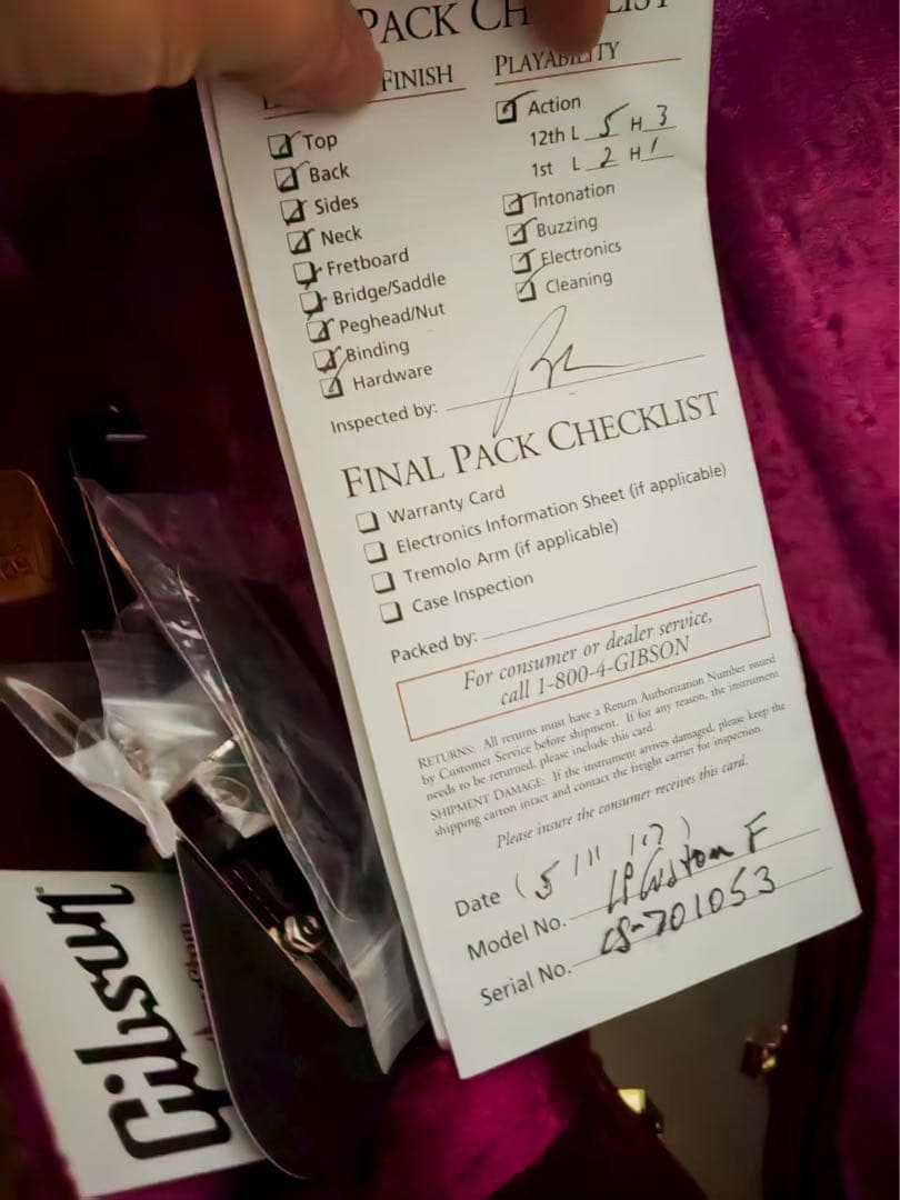 ギター Gibson Les Paul Customshop Blue Widow