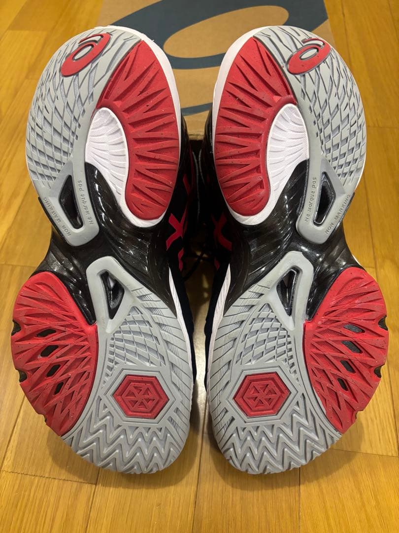 ASICS バレーボールシューズ rise メタライズ 27.5cm