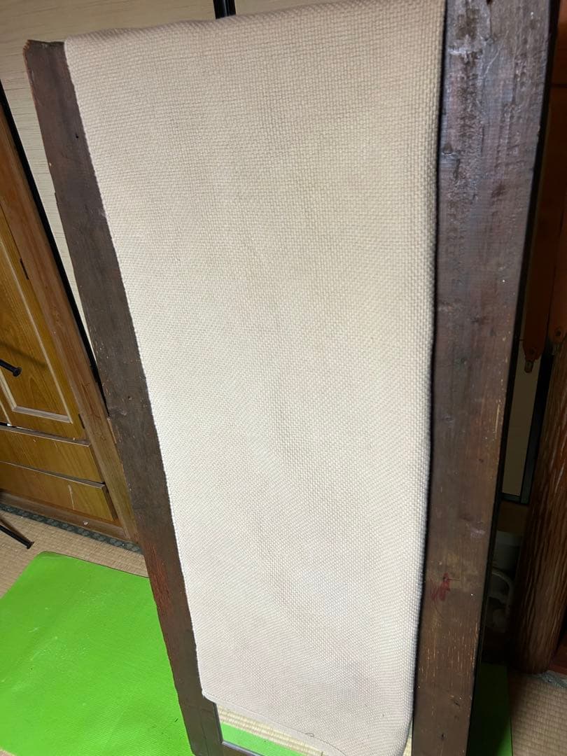 ウッド ミラー アイアンミラー立て