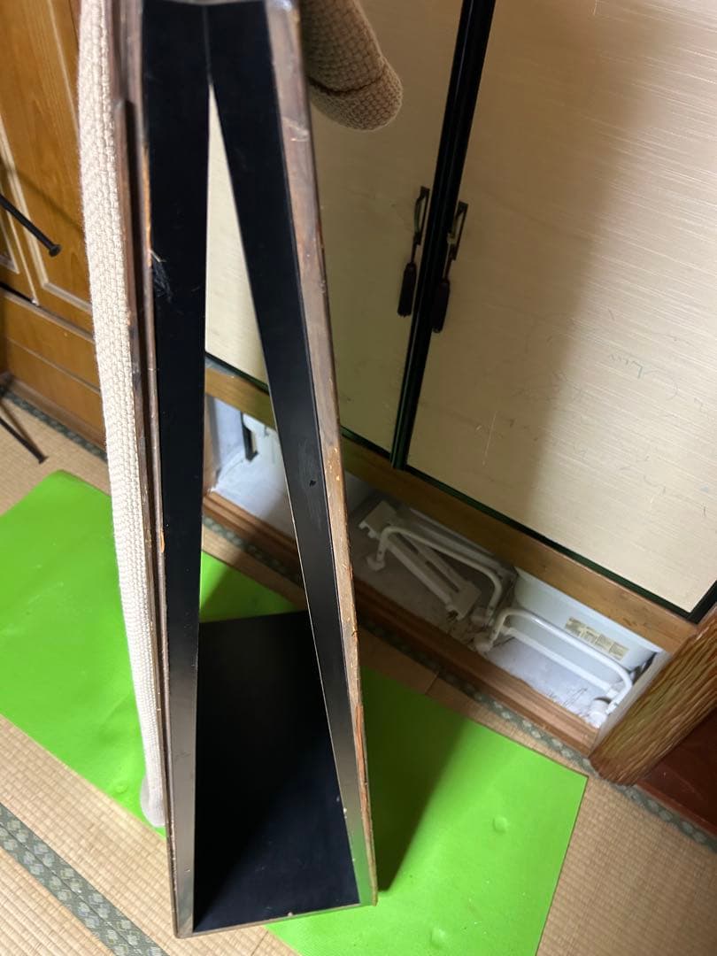 ウッド ミラー アイアンミラー立て