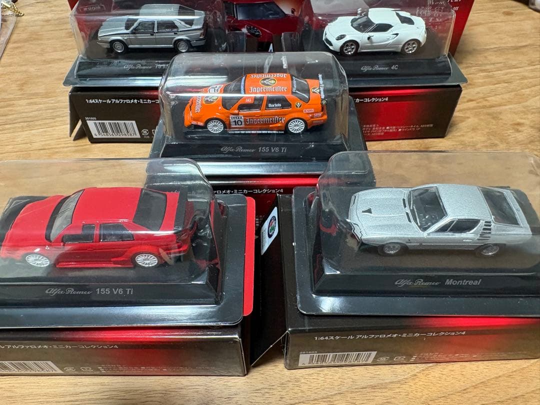 アルファロメオ ミニカー コレクション 4 1:64京商