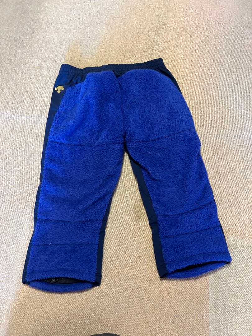 超希少　新品　デサント　フリース7部丈パンツ　デサントメイト本物