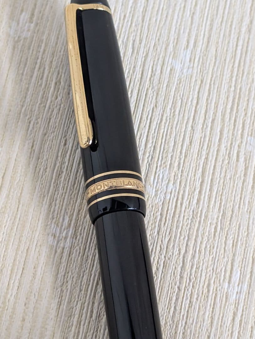 Montblanc 万年筆 マイスターシュテュック146 黒 14K
