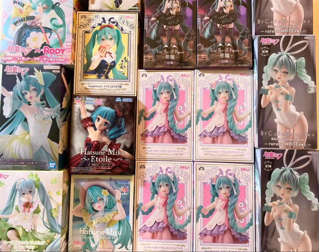 美少女フィギュア　初音ミク　フィギュア　18点セット　まとめ売り