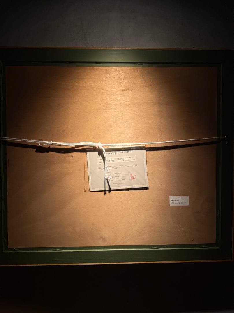 大型作品　ヒロヤマガタ【ブローニュの森のベーカリー】