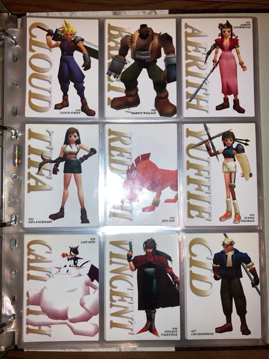 ファイナルファンタジー7 カードダスマスターズ コンプリートセット初版