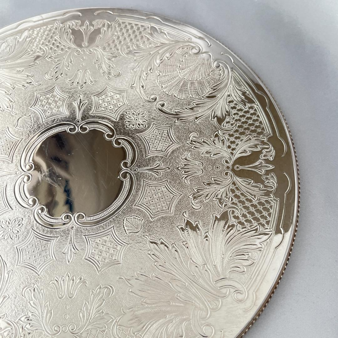 【英国】ビクトリアンのプレースマット 2枚組 22cm 大判 専用ケース