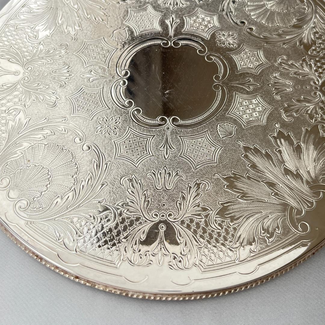 【英国】ビクトリアンのプレースマット 2枚組 22cm 大判 専用ケース