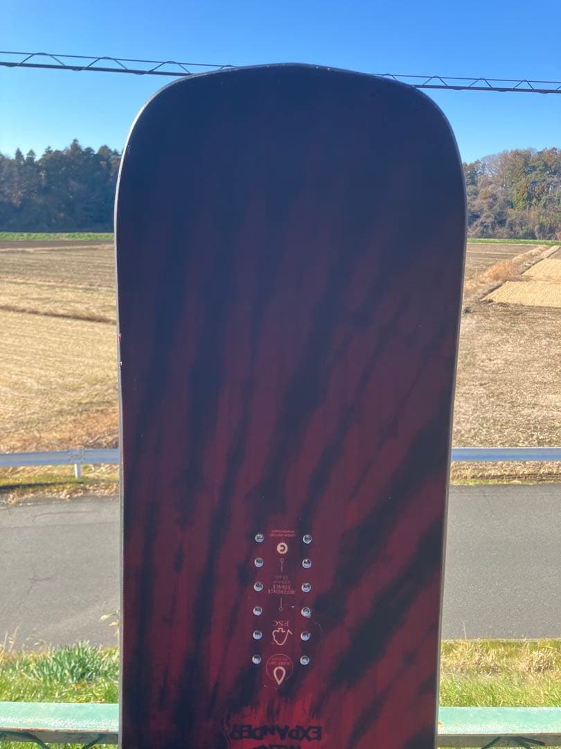 スノーボード jones mind expander 166