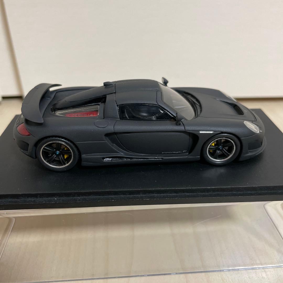 スパーク　1/43 ポルシェ　ゲンバラミラージュGT マットブラック　希少色