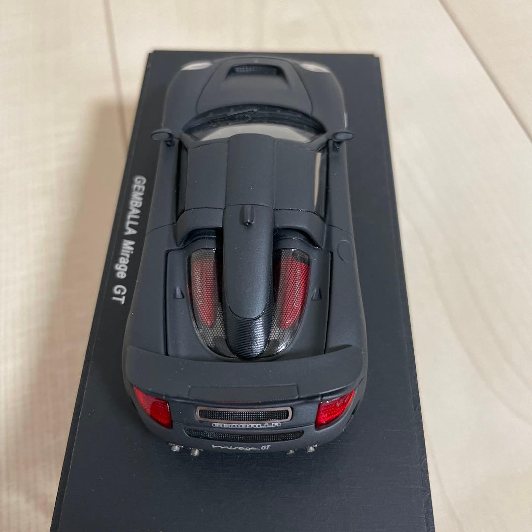 スパーク　1/43 ポルシェ　ゲンバラミラージュGT マットブラック　希少色