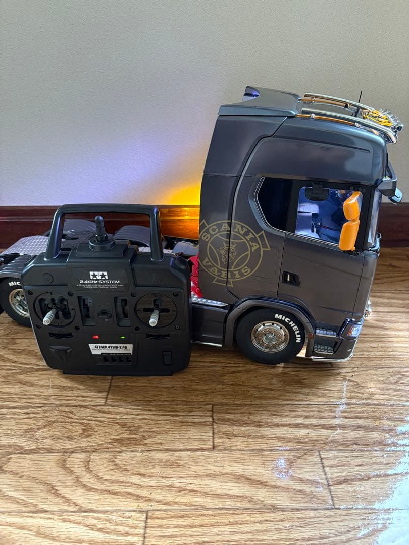 タミヤ　ラジコン　1/14RC スカニア 770 S 6x4 フルオペセット