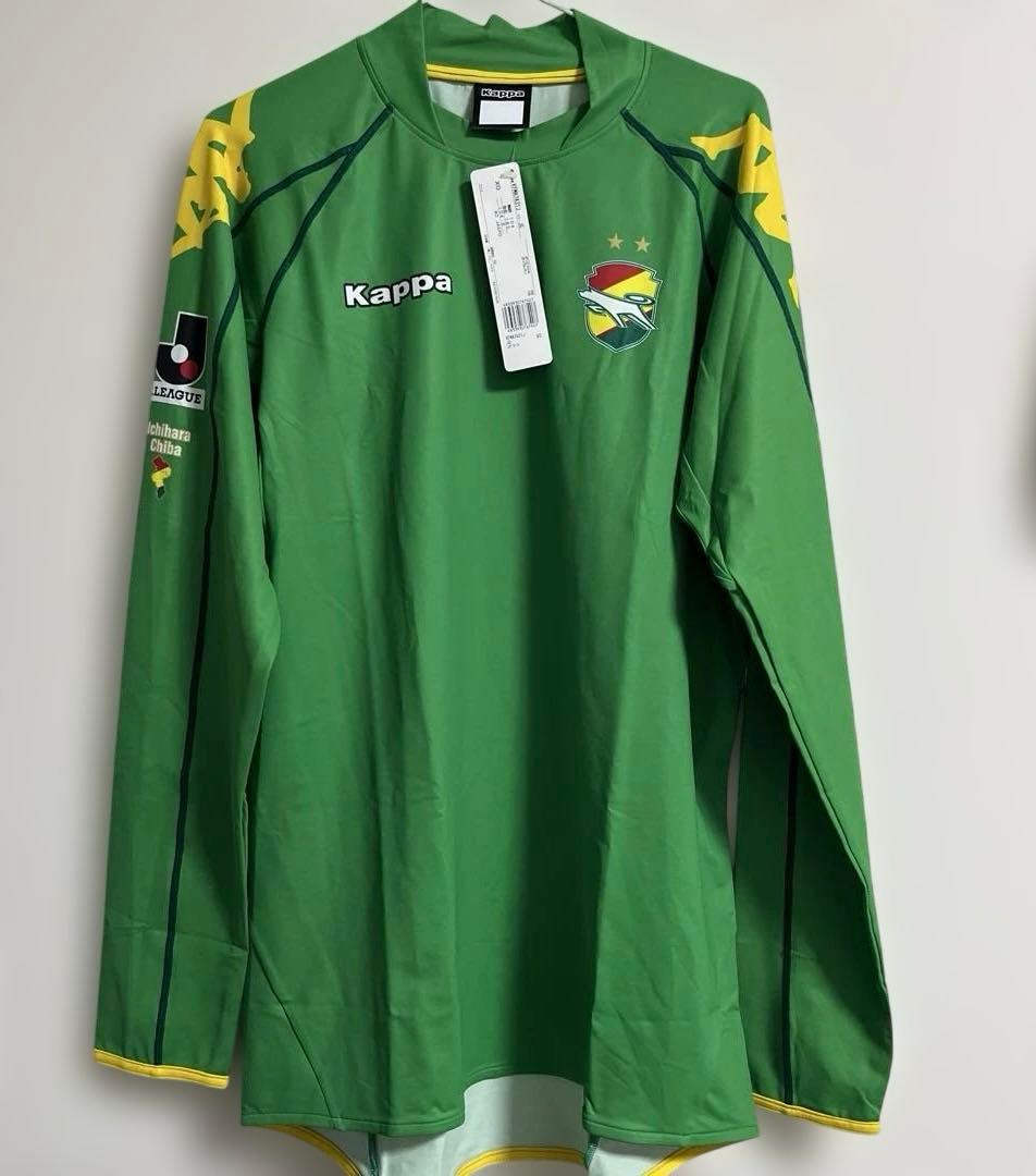 ⚠️タグ付きデッドストック　ジェフ千葉　長袖　ユニフォーム　XO カッパ