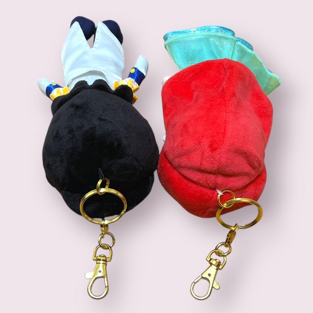 ディズニーストア　アリエル　エリック　ぬいぐるみ　キーチェーン　キーホルダー