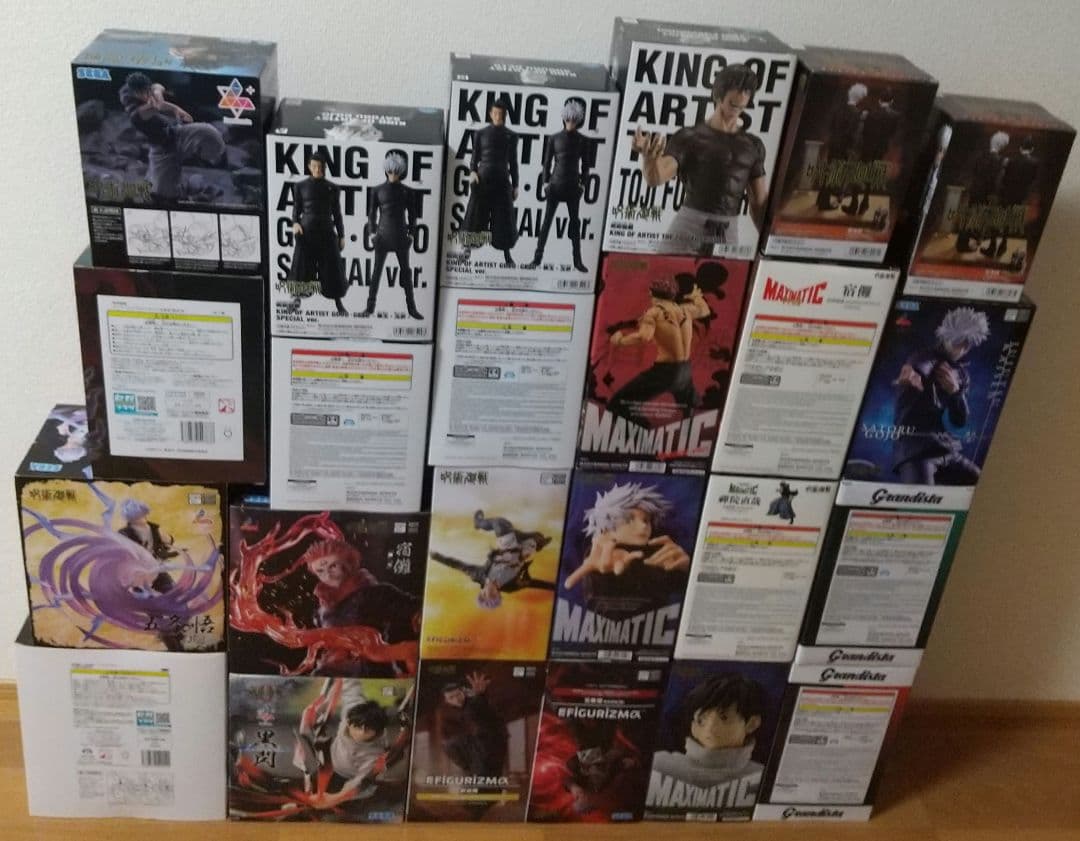 呪術廻戦 フィギュア 五条 伏黒 夏油 虎杖 乙骨