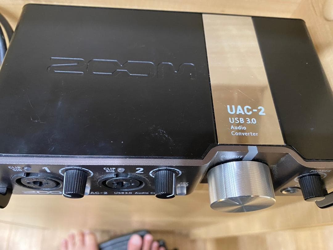 ZOOM UAC-2 USBオーディオインターフェイス 中古