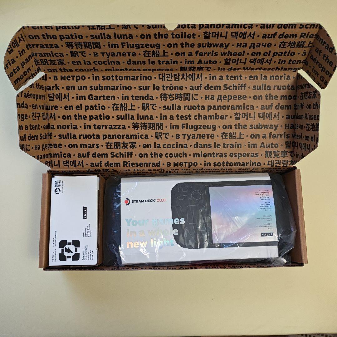 SteamDECK スチームデック　本体　OLED 512GB
