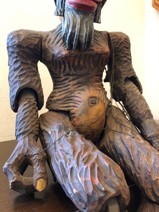 アンティーク　デビル 悪魔　Devil マリオネット　骨董　ミッドセンチュリー