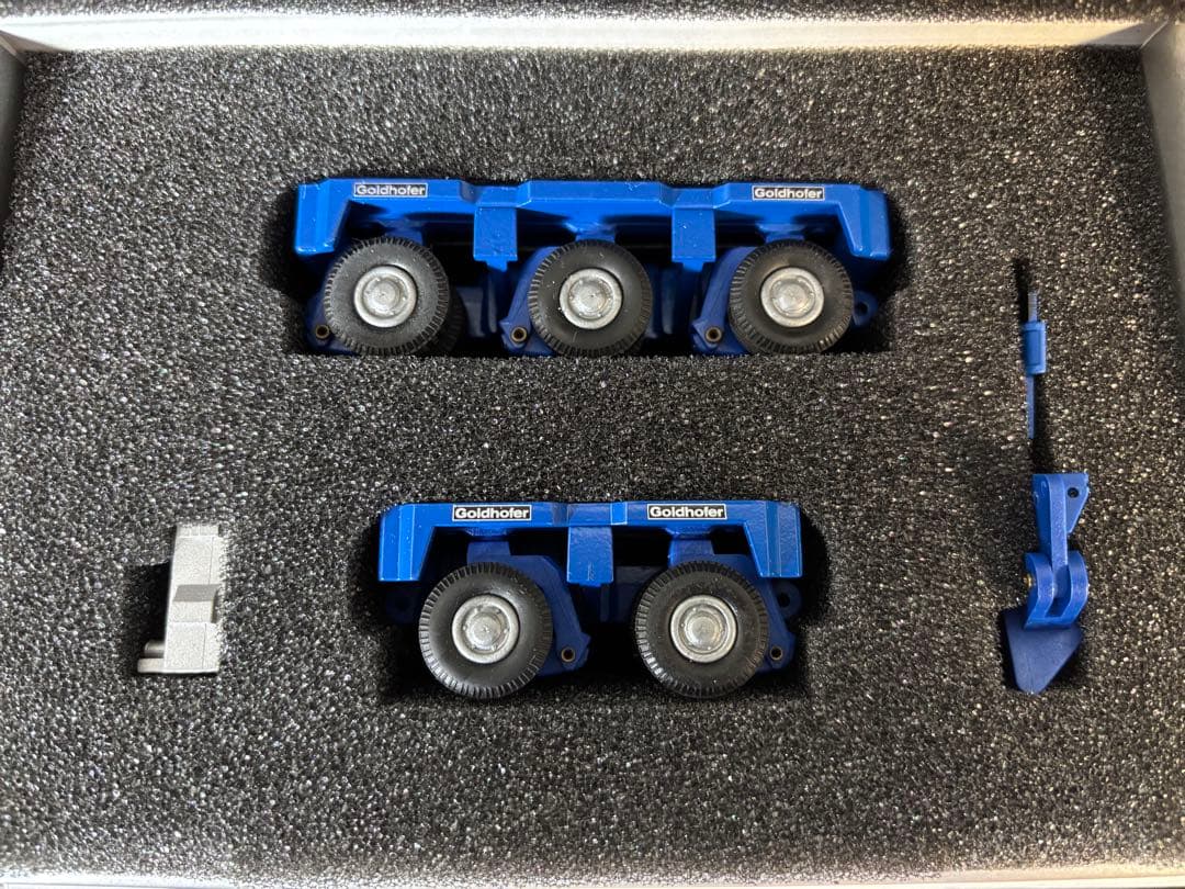 Schmidbauer KG & Goldhofer ミニカートレーラーセット