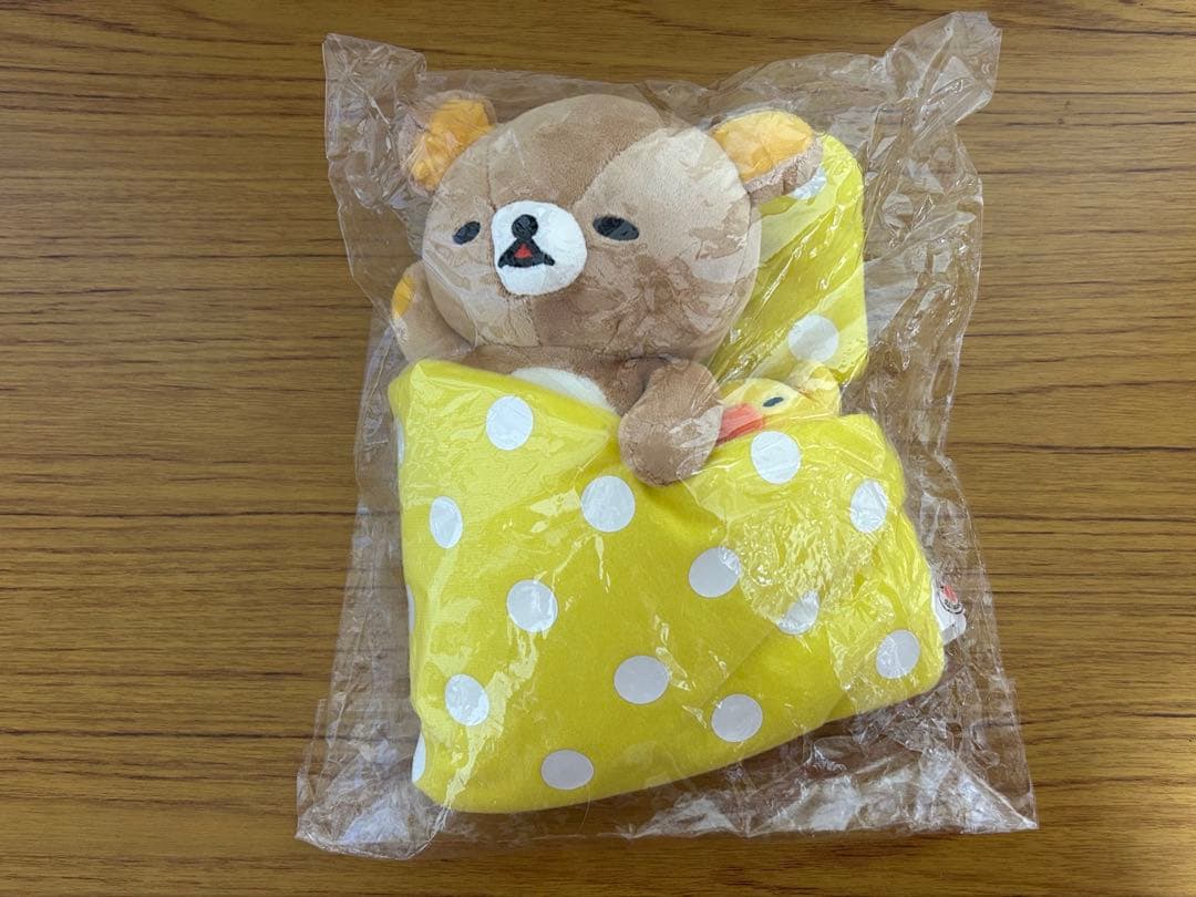 ◆未開封◆リラックマ◆あつめてぬいぐるみ（ねぐせ）キャラバン限定◆キイロイトリ◆