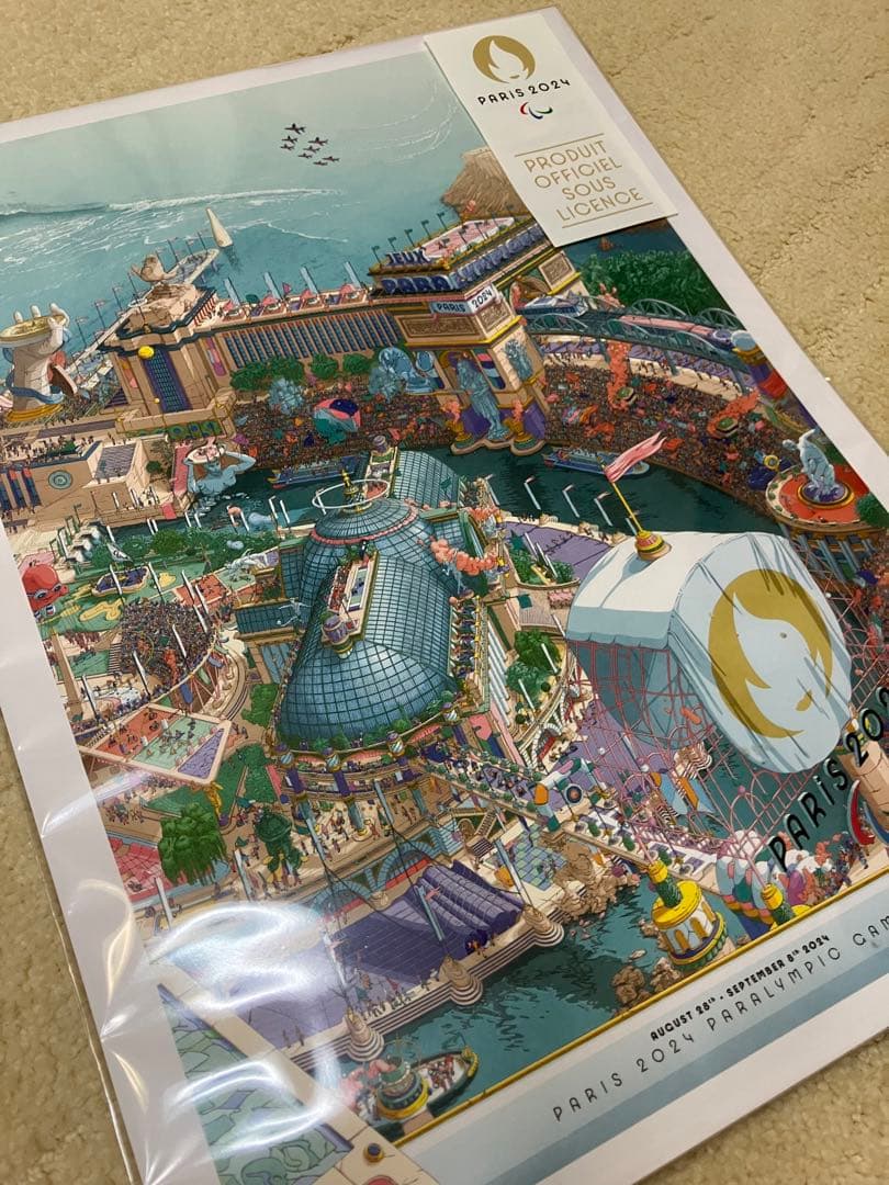パリオリンピック　デザインパネル