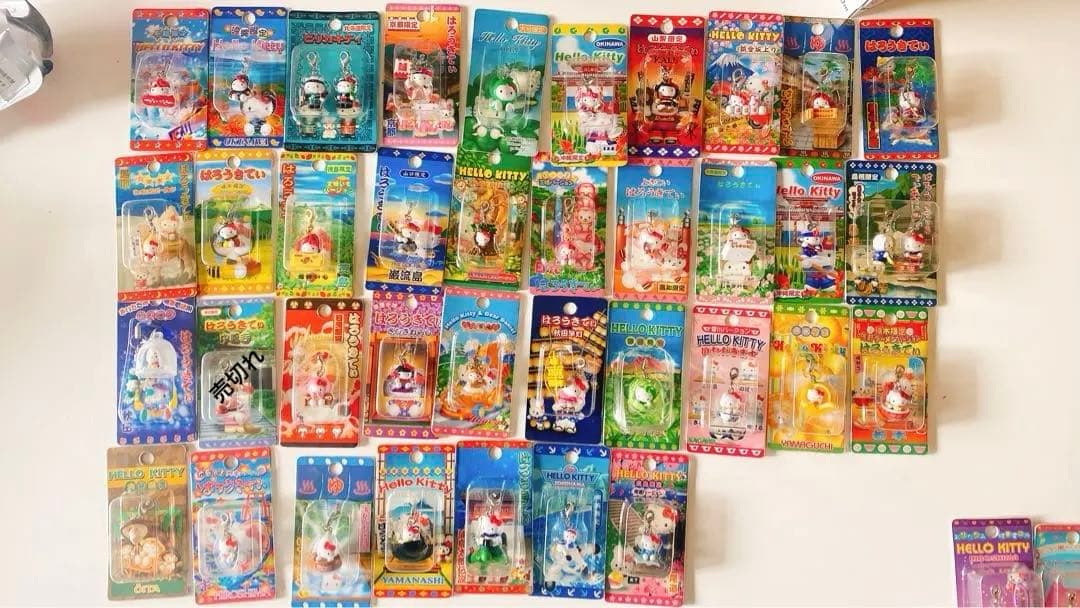 [大量放出]ご当地キティファスナーマスコット　ストラップ40個