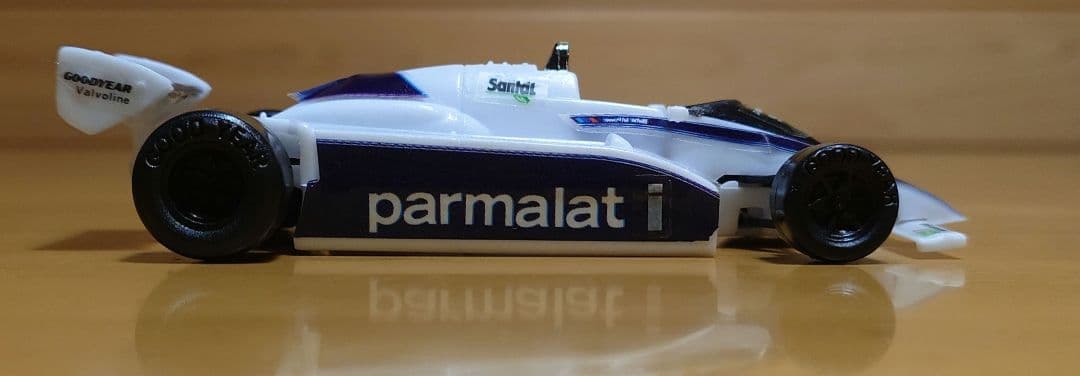 カバヤビッグワンガムBig-one GumブラバムBT50 ターボ完成品