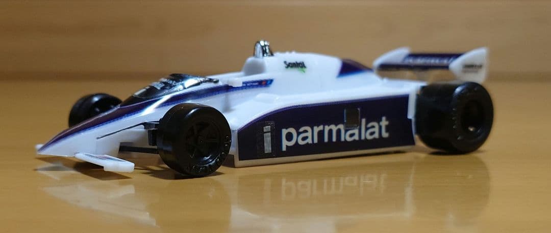 カバヤビッグワンガムBig-one GumブラバムBT50 ターボ完成品