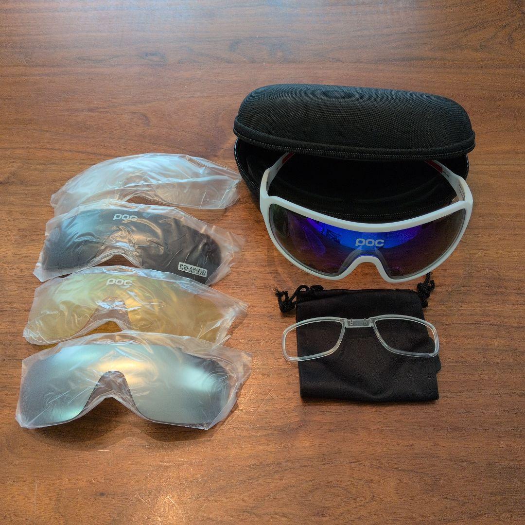 POC AVIP サングラス 交換用レンズ付き