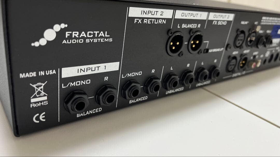 Fractal Audio Axe-Fx II XL+ パワーアンプ セット