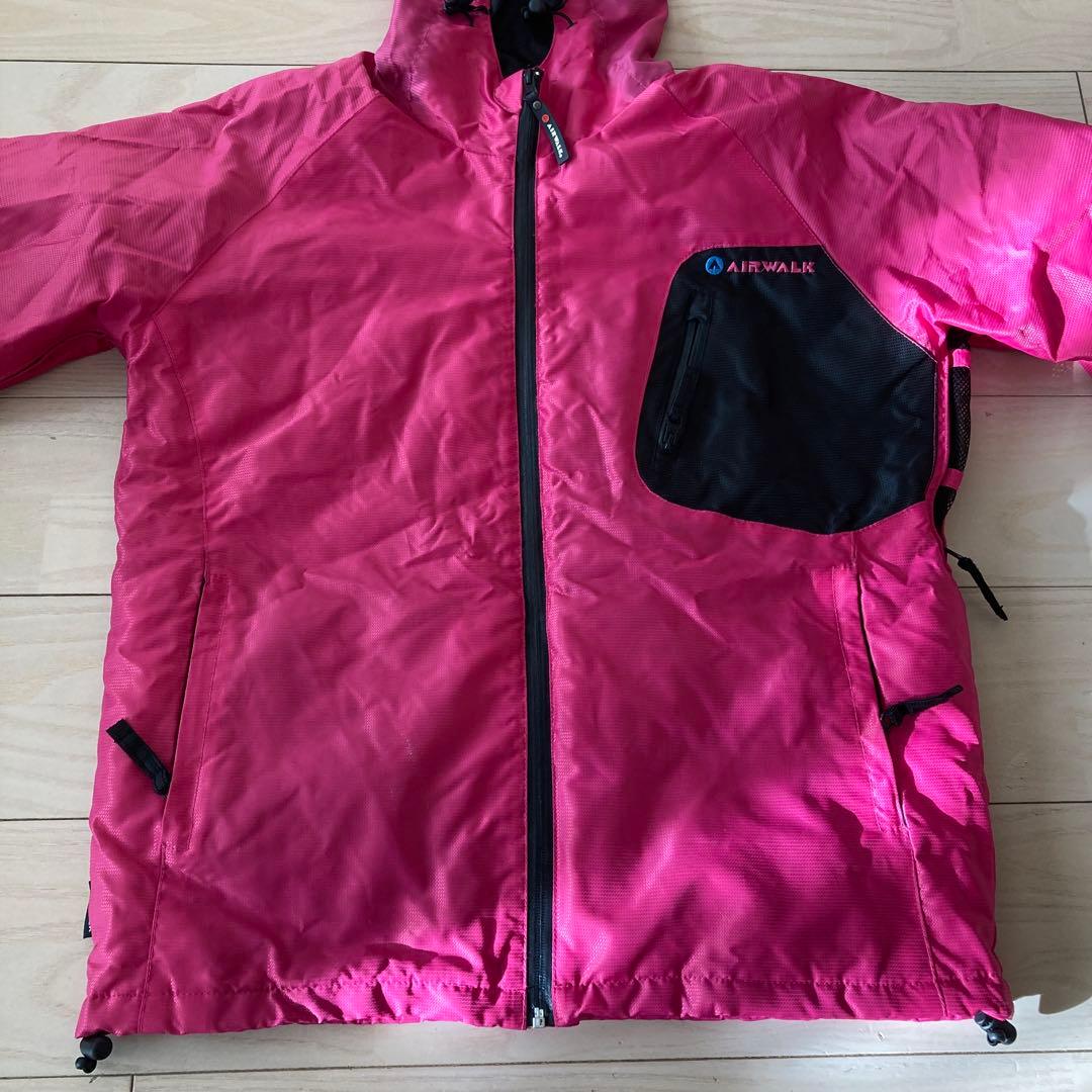 AIRWALK ピンク スノーウェア　スキー