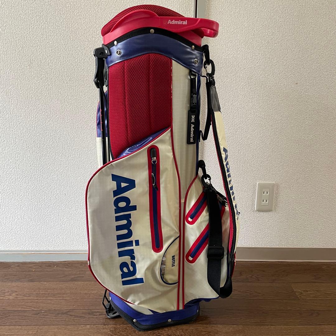 【値下げ可能】アドミラル　キャディバッグ トリコロール　1914 Admira