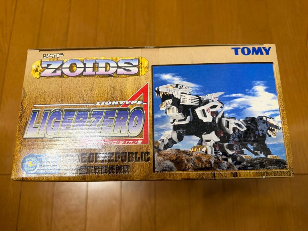 【未使用未組立】 ゾイドZOIDS ライガーゼロ 本体＋ユニット合計4個セット