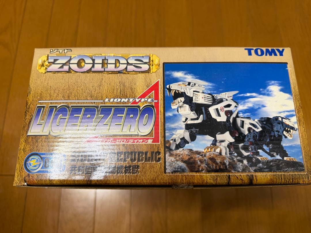 【未使用未組立】 ゾイドZOIDS ライガーゼロ 本体＋ユニット合計4個セット