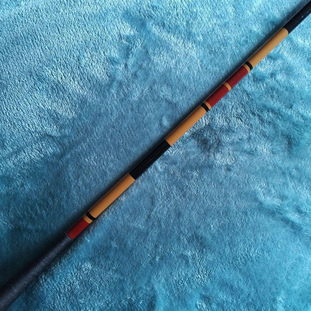 ★ヘラ竿/良品★朱紋峰ぬけさく★13尺４本継ぎ/口栓&竿袋付【おまけ】7尺振出し