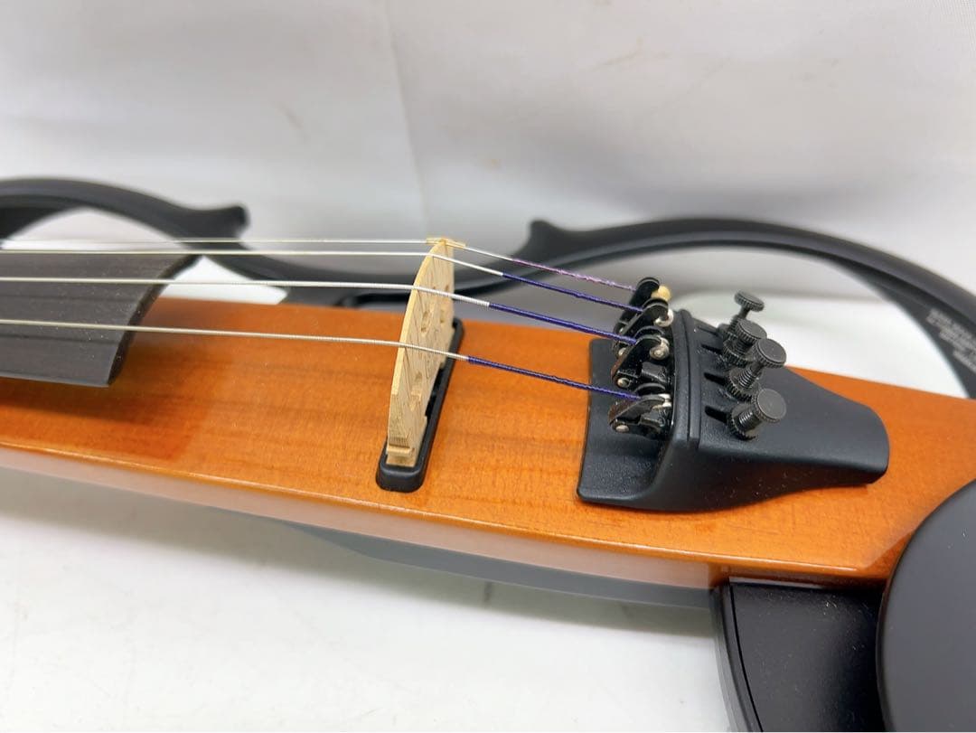 11ABM041 YAMAHA サイレントバイオリン SV-100 弓・ケース付