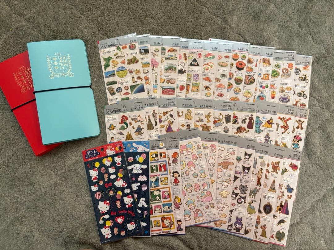 大人の図鑑シールディズニーサンリオなど33枚写真のもの全て込み