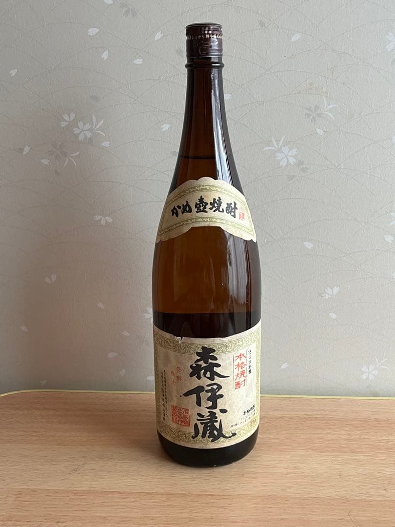 本格焼酎 さつまいも 米　森伊蔵1.8L未開封
