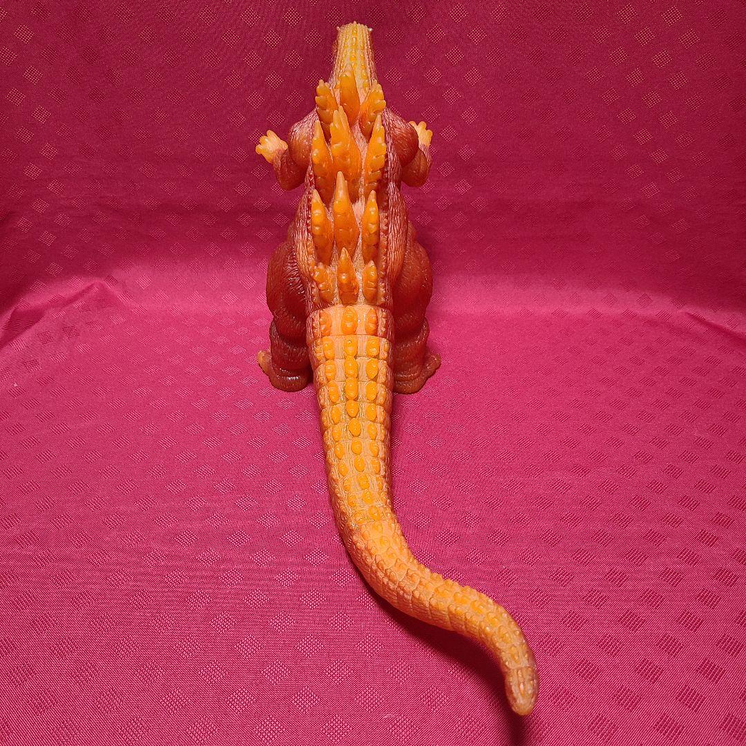 【ジャンク】 バンダイ 劇場限定 バーニングゴジラ 1995 ソフビ