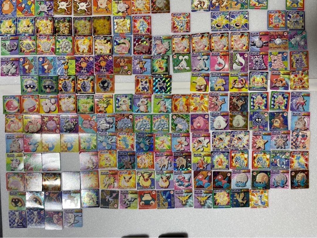 ポケットモンスター　初期　レトロ　ミニカード　ブロスカード 238枚　ケース2台