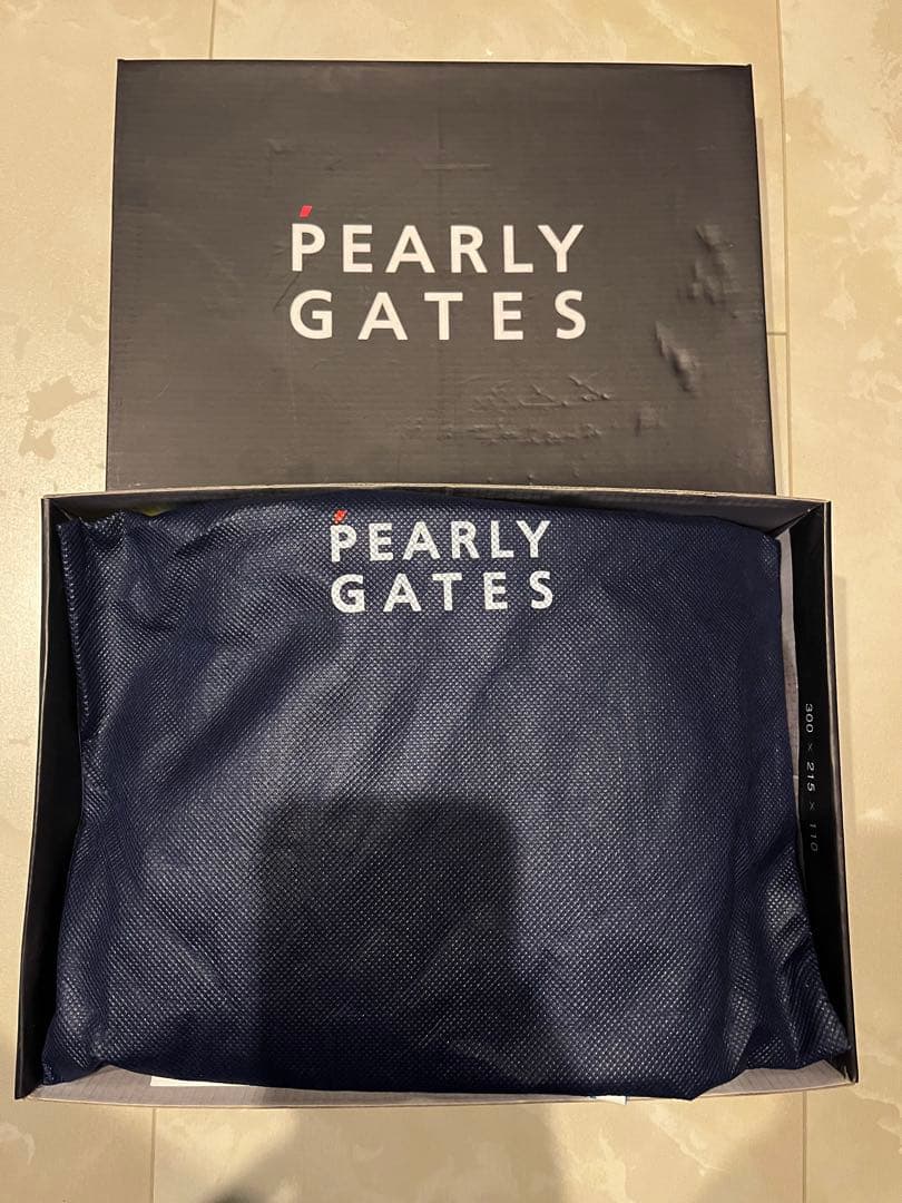 PEARLY GATES ホワイトスニーカー 23.5cm