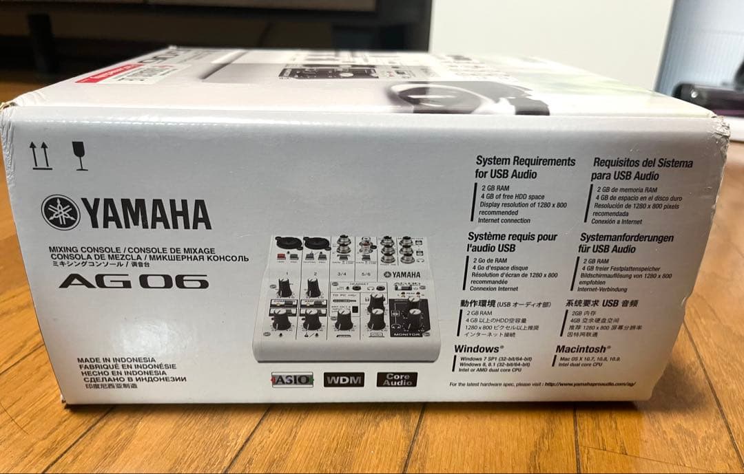 YAMAHA AG06 ウェブキャスティングミキサー (ヤマハ)