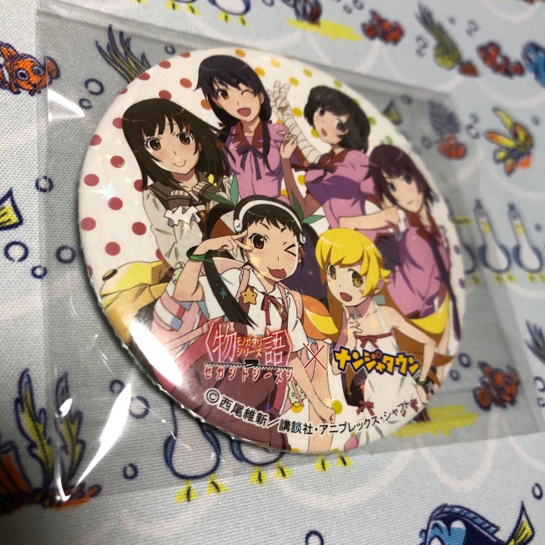激レア　化物語　ナンジャタウン　缶バッジ
