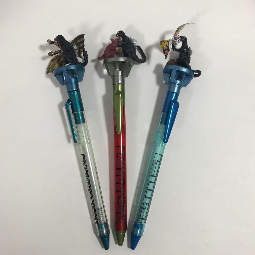 ゴジラ　モスラ　キングギドラ 大怪獣総攻撃　ポスター・ストラップ・ボールペン他