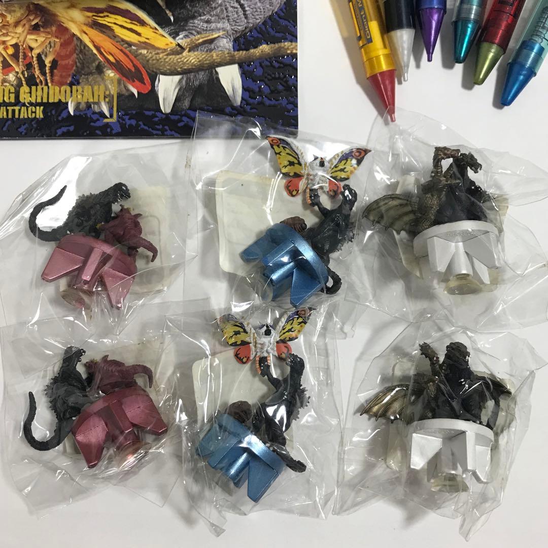 ゴジラ　モスラ　キングギドラ 大怪獣総攻撃　ポスター・ストラップ・ボールペン他