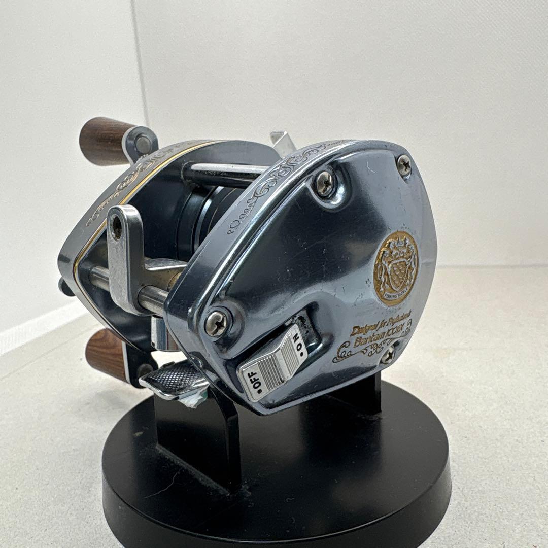 シマノバンタム100ＥＸベイトリール メタルボディ 木製ハンドル