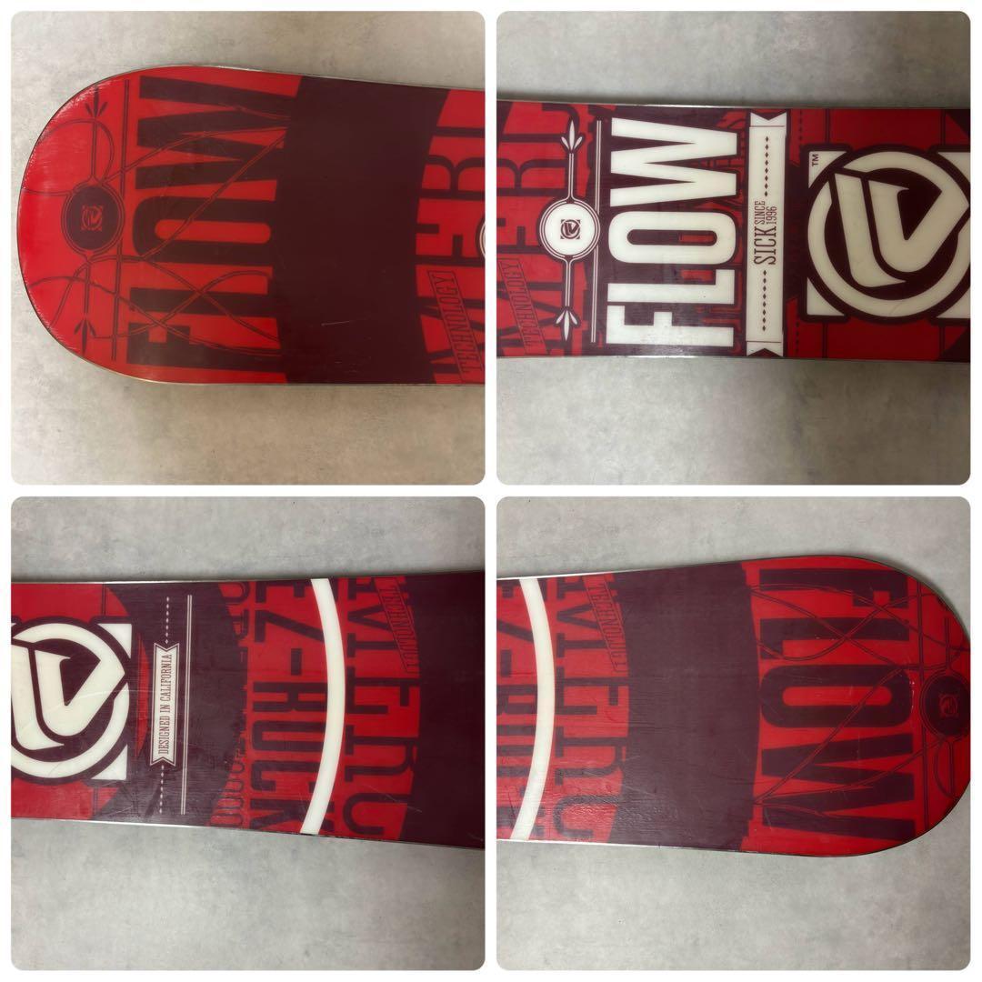 FLOW メンズ スノーボード ビンディング付　 初心者　グラトリ