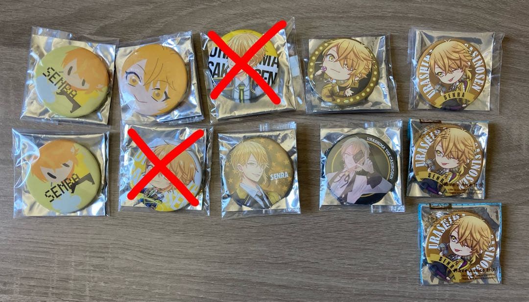 センラ缶バッジ