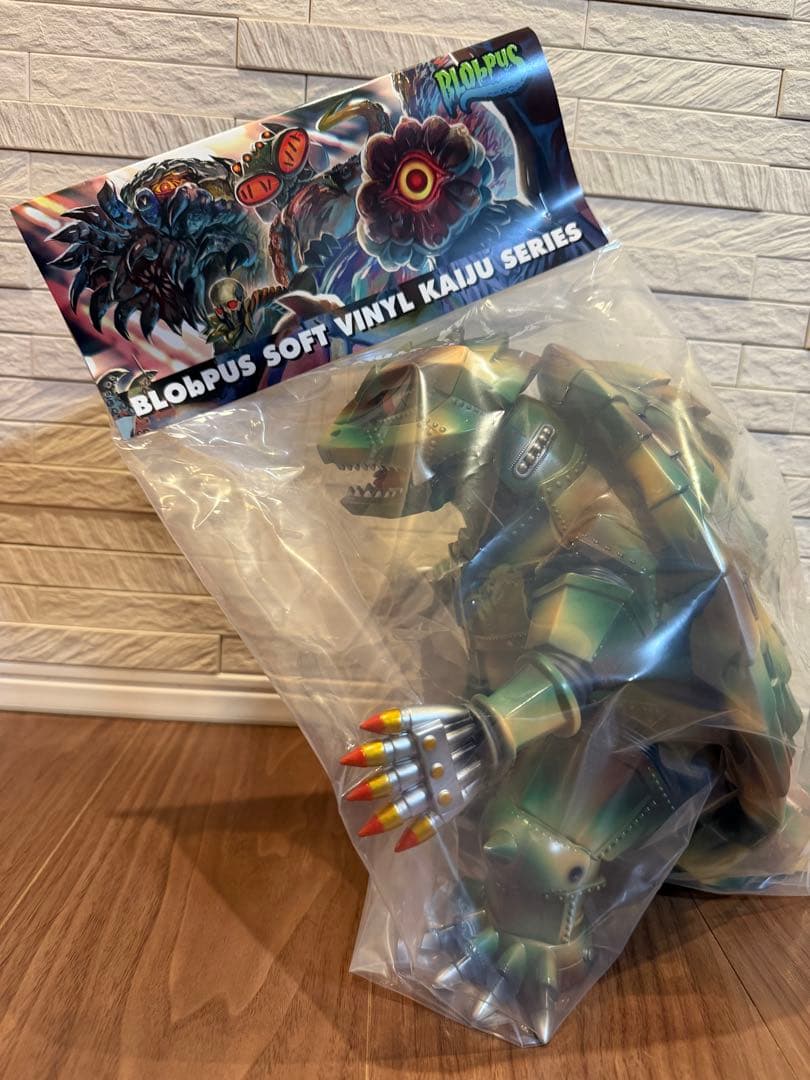 ソフビ ブロッパス mecha genbura 迷彩カラー ガメラ