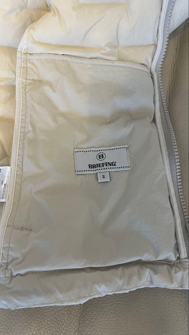 BRIEFING キルティングハイブリッドダウンSお値下げ